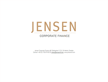 Tablet Screenshot of jensencf.com